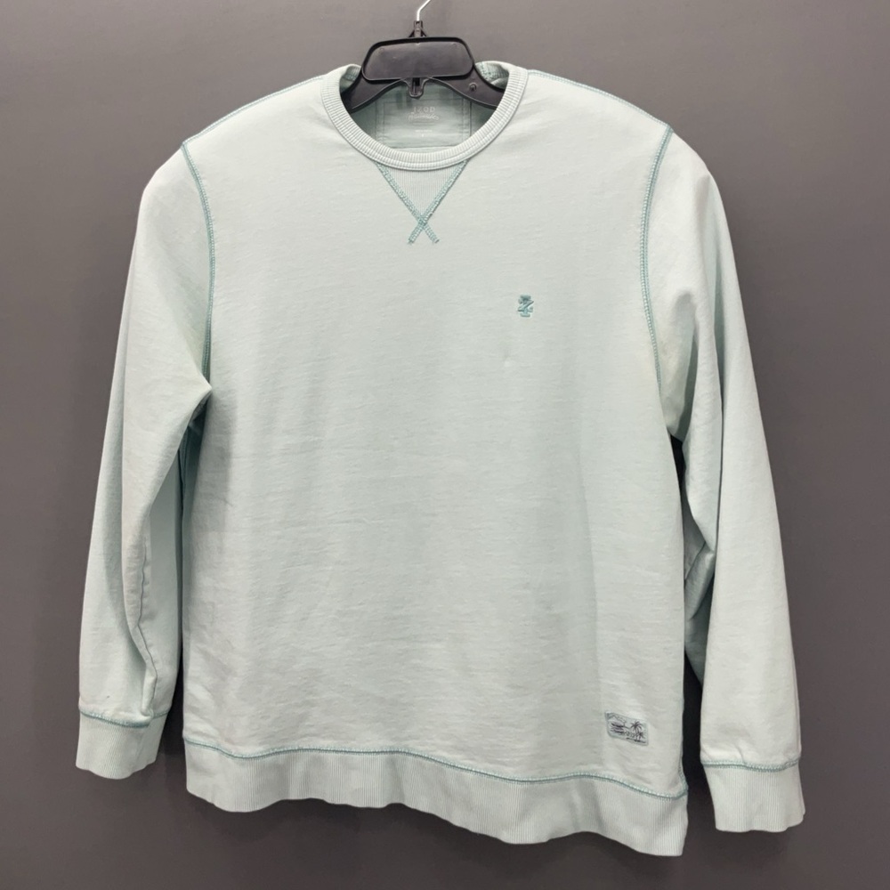 Izod Saltwater sweatshirt Men’s large mint green long sleeve pullover
